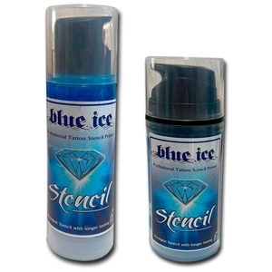 Blue Ice Stencil Airless